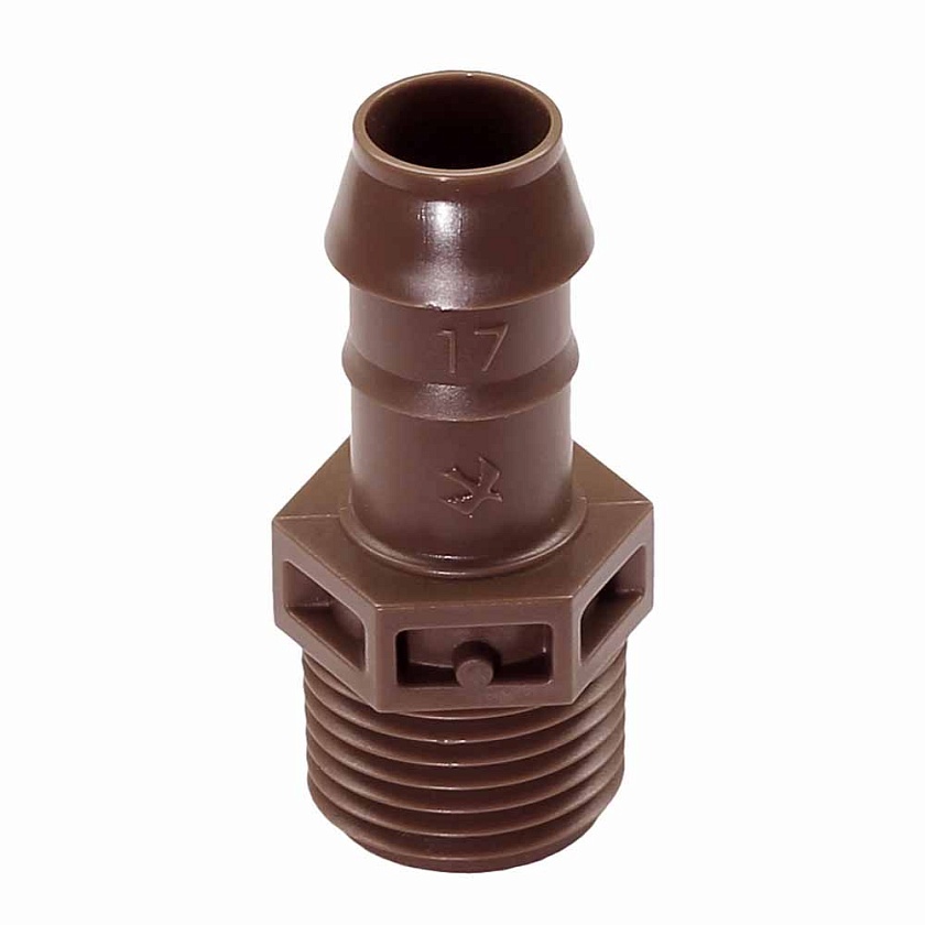 Штуцер соединительный XFF-MA-050. 17*1/2 HP