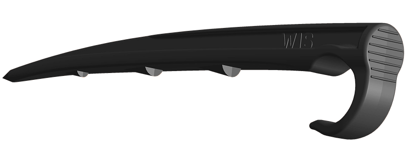 Стойка -“Клин" для капельного шланга (чёрная)