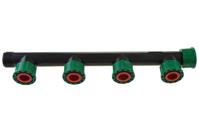 Гребенка прямая на 4 клапана  (436)