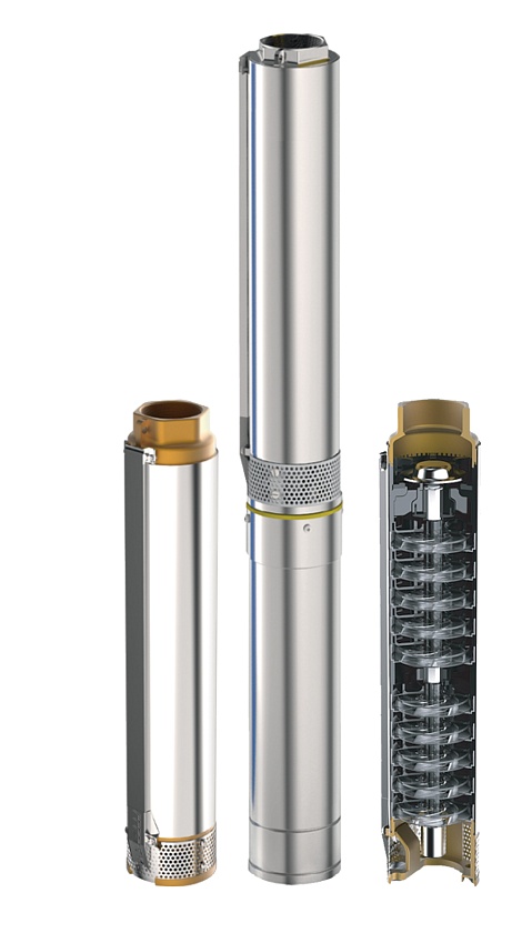 Насос SE4 18 32 04ST 7.5 kW-Three-phase с электродвигателем